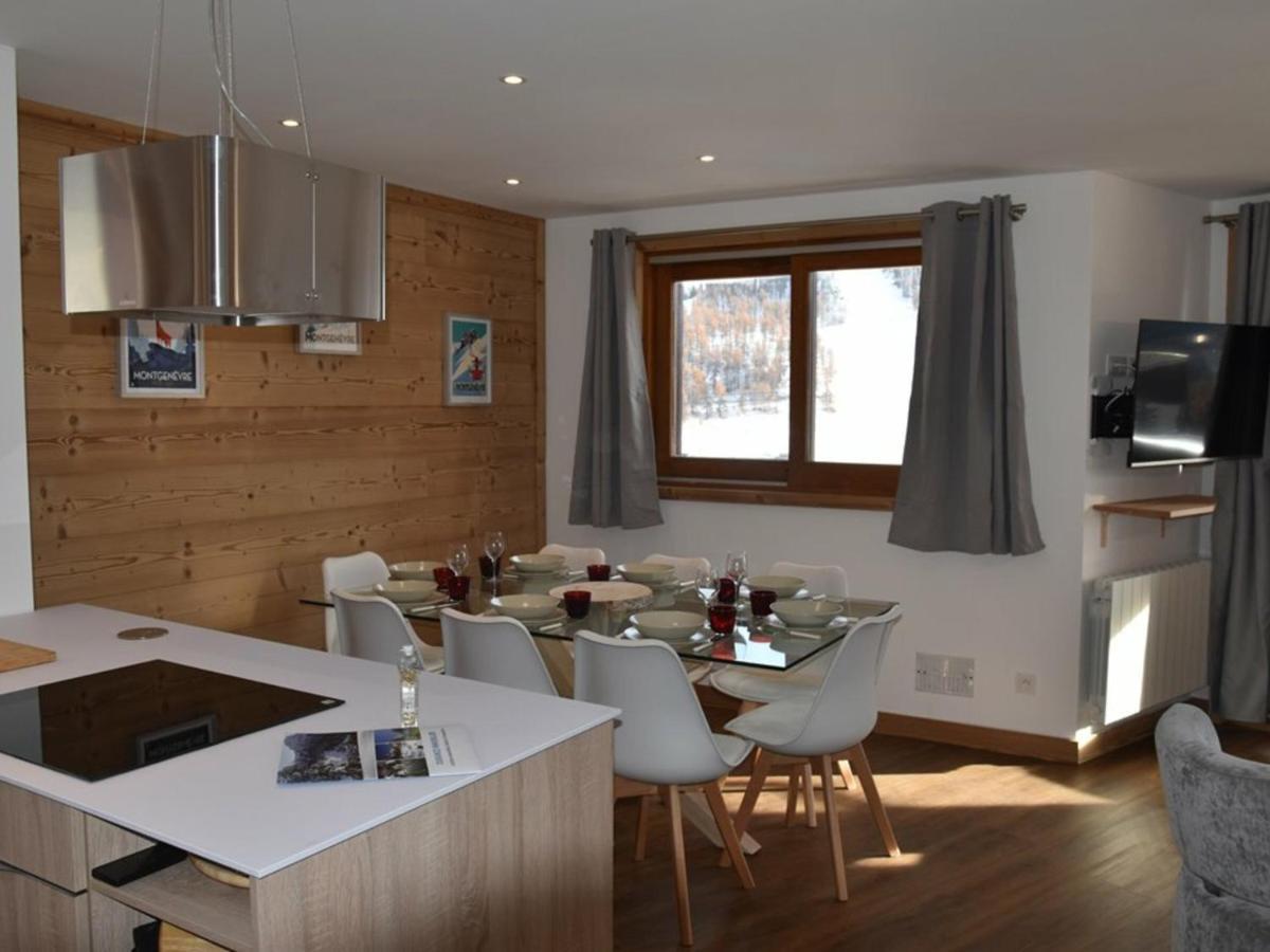 Duplex Renove 3 Chambres Avec Wi-Fi, Garage, Balcon Sud, Proche Pistes A Montgenevre - Fr-1-266-162 Exterior foto